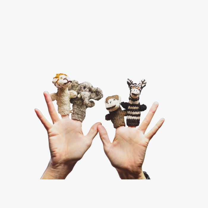 Savannah Finger Puppet Set
