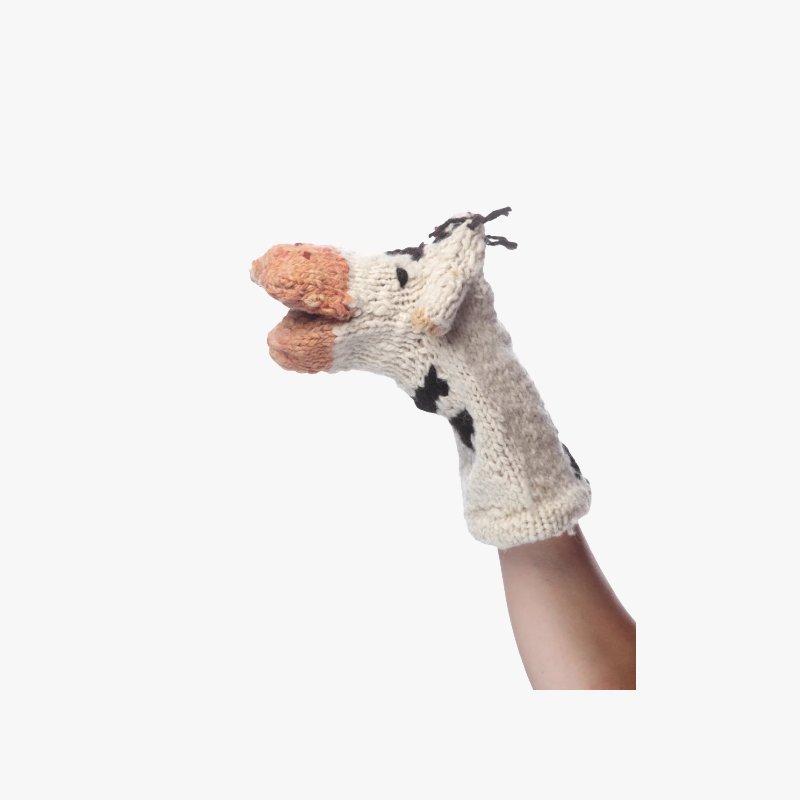 Hand Puppet Cow