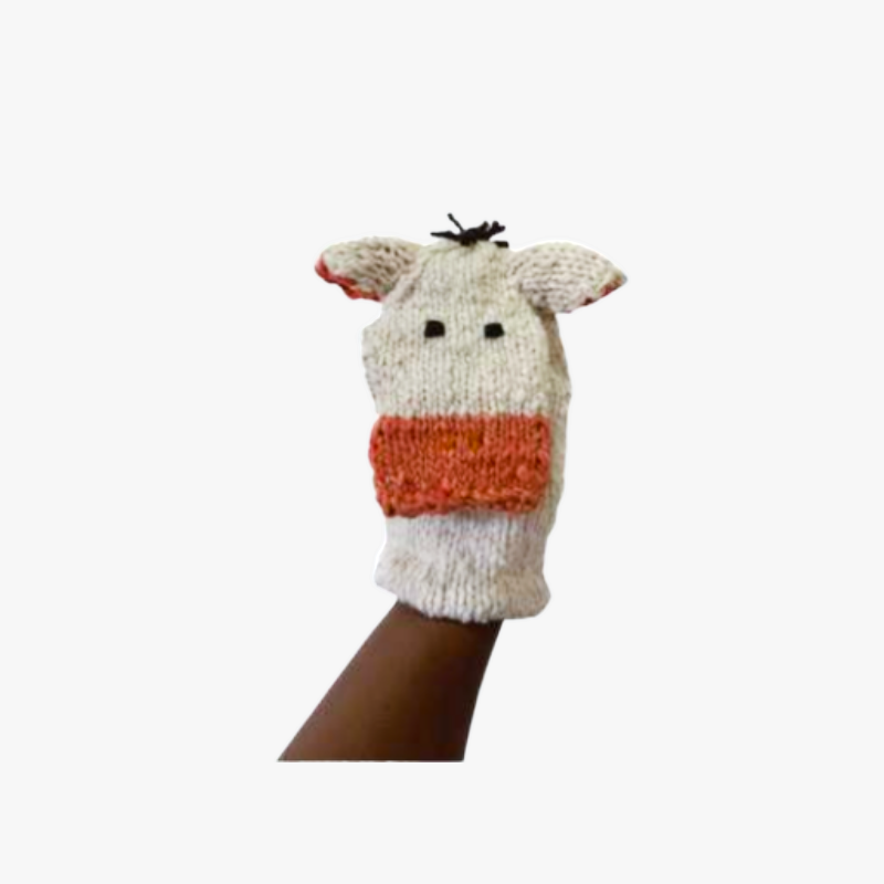 Hand Puppet Cow
